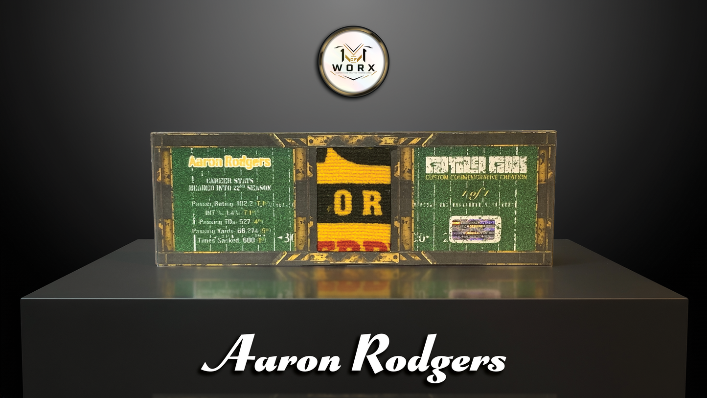 Aaron Rodgers 22nd Season "RTFAX" Card